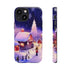 Christmas Homes in the Snow - Impact Resistant Phone Case iPhone 13 Mini Glossy